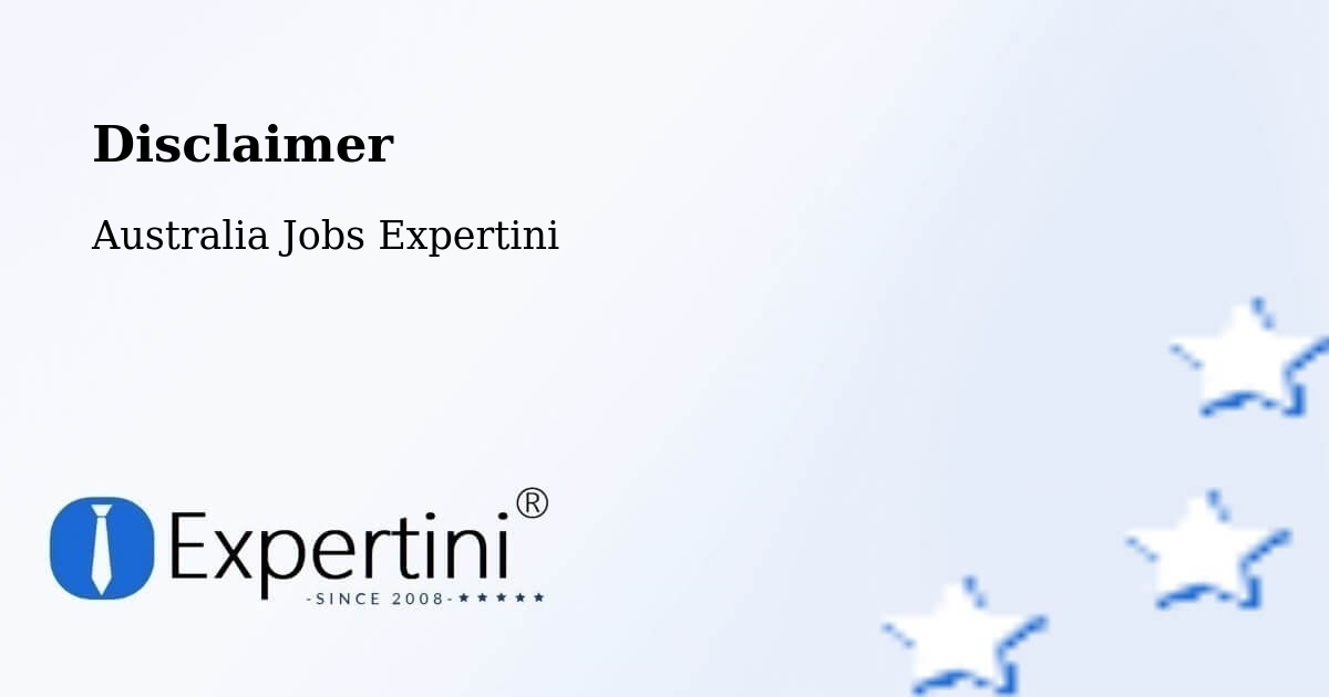 Disclaimer – Bondi Junction - Australia Jobs Expertini